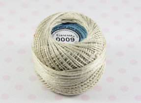 Пряжа Ирис 100% хлопок 10г 82м №0009 св-сер-бежевый