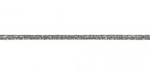 Тесьма отделочная сутаж (шнур отделочный) 02с2143 с метанитью 1.9 мм х 20 м 900222 / серебро