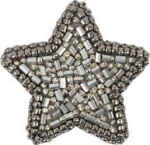 " Klart" набор для вышивания 10- 039 " Брошь. Звездочка" 4. 5 х 4. 5 см