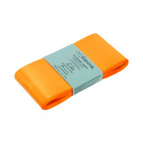 Лента атласная 50 мм ( 2 ") "Gamma" ФАСОВКА 5.4 м №021 оранжевый